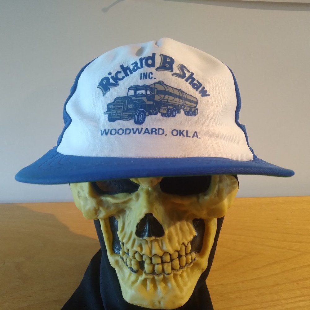 Vintage Richard B Shaw Oklahoma Snap Back Trucker Hat